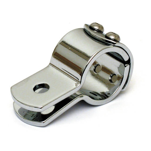 [949964] 3-Piece Clamp, 1-1/4&quot;, Chrome Steel