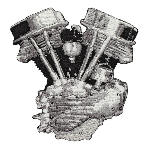 [946275] Lowbrow Panhead Engine Patch