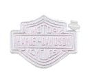 Girls Youth B&S Logo X-Small Pink Patch