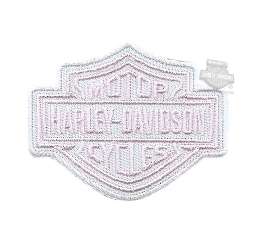 [EM302071Y] Girls Youth B&amp;S Logo X-Small Pink Patch