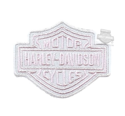 [EM302071Y] Girls Youth B&amp;S Logo X-Small Pink Patch