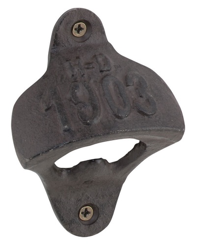 [HDL-18567] 1903 Rugged Cast Iron Bottle Opener