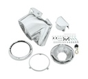 Freight Train Headlight Nacelle, Chrome