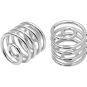 Seat Springs, Pair, 2" Chrome