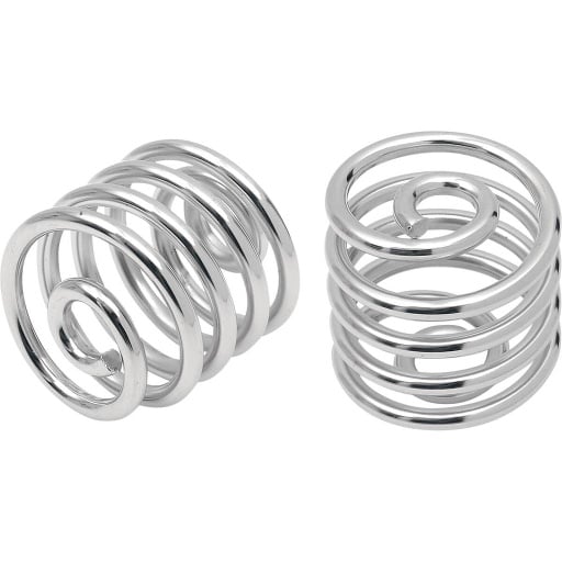 [0820-0010] Seat Springs, Pair, 2" Chrome