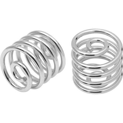 [0820-0010] Seat Springs, Pair, 2" Chrome