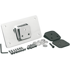 [DS-720814] Fender License Plate Mount w/ Angled Rubber Gasket