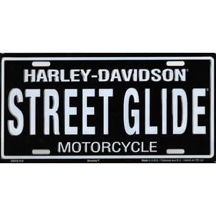 [55041] Street Glide Stamped Metal Tag License Plate