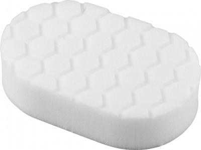 [BUFX_202] Hex-Logic White Polishing Hand Pad