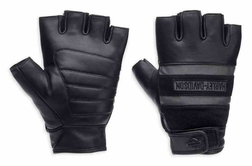 Centerline Reflective Fingerless Leather Gloves