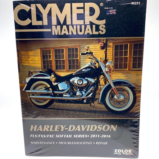 [574741] Clymer Service Manual Harley-Davidson FLS/FXS/FXC Softail Series Models 2011-2016