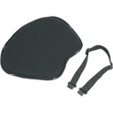 Solo Seat Pad Soft Stretch XL Front Fabric, Saddlegel, Black