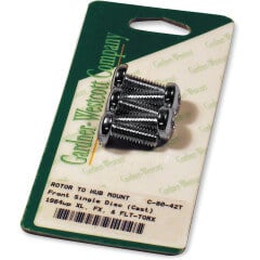 [2401-0295] Rotor Bolt Kit Torx 5/16"-18 x 7/8" Custom Replacement Chrome Natural