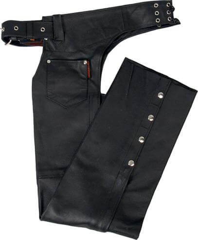 Fully Lined Leather Chaps