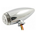 Micro LED Bullet Taillight, Chrome