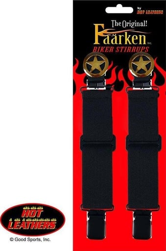 [BUB1013] Faarken Biker Stirrups, Star Badge