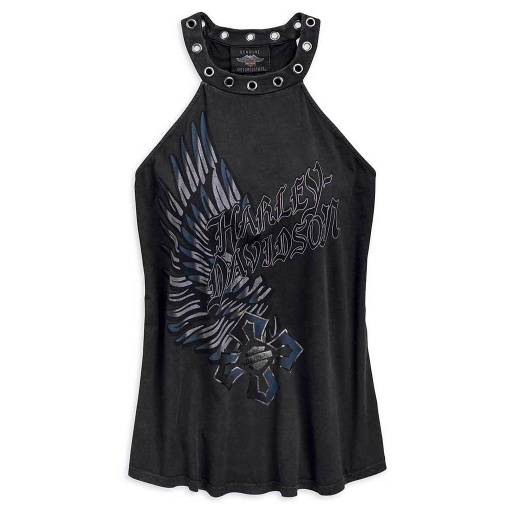 Women's Winged Cross Sleeveless Halter