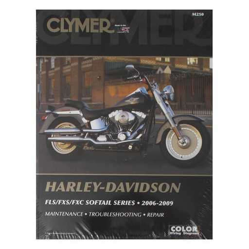 [M250] Service Manual Harley-Davidson Softail FLS/FXS/FXC Models 2006-2009