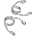 Seat Springs, Pair, 3" Chrome, Torsion
