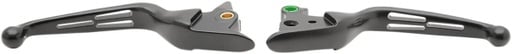 [0610-1685] Slotted Wide Blade Lever Set, Black