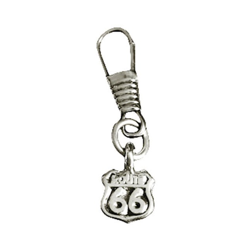 [550607] Route 66 Zipper Pull