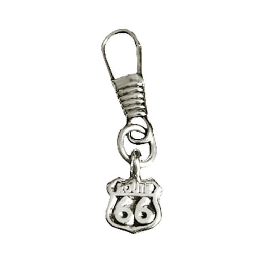[550607] Route 66 Zipper Pull
