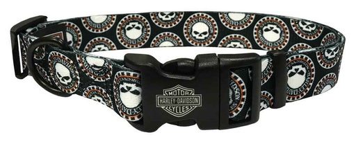 [H6921 H HD126] Willie G Skull Dog Collar