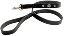 Bar & Shield Leather Leash