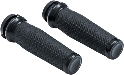 [5943] Thresher Grips, Black