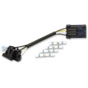 Wire Harness H4 for 7" Round Headlight