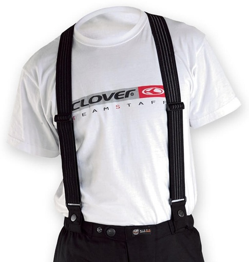 [4-830-N] Suspenders, Elastiske Bukseseler