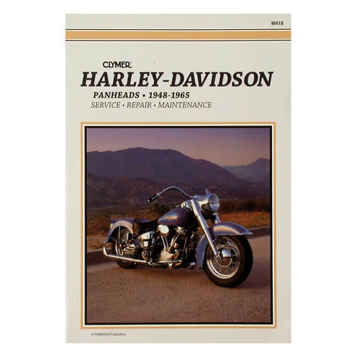 [517504] Clymer Service Manual Harley-Davidson Panheads 1948-1965