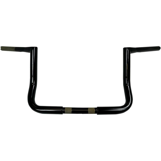 [0601-2698] 10" Bagger Twin Peaks Ape Hanger 1.25" Black