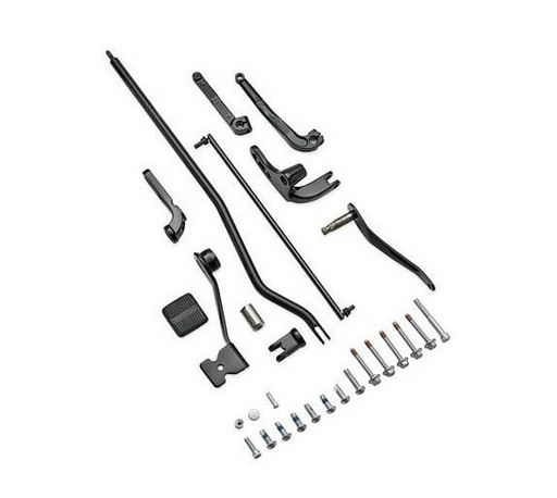 [49021-09] Standard Forward Controls, Dyna, Gloss Black