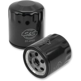 [0712-0538] Oil Filter w/ O-ring, Black (63805-80A)