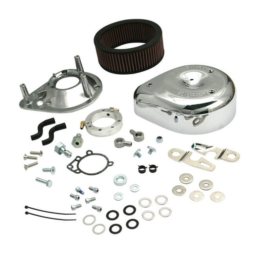 [940510] Teardrop Air Cleaner Assembly-91-06 XL with stock CV carb