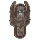 Winged Bar & Shield Magnetic Wooden Bottle Opener