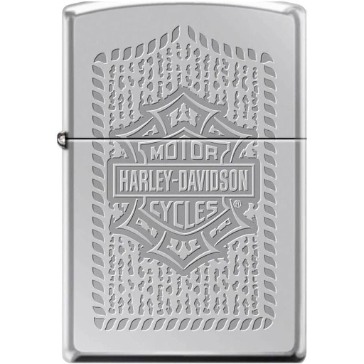 [29506] Bar &amp; Shield Chrome Lighter