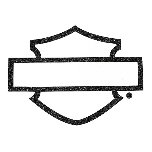 [CG27012] Rugged Textured Bar &amp; Shield Logo Decal