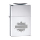 Blank B&S High Polish Chrome Zippo Lighter