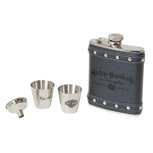 [HDL-18505] Motorcycle Flask Gift Set 