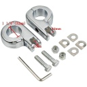 1-1/4" Foot Pegs Mounting Kit For Highway Engine Guard Bars