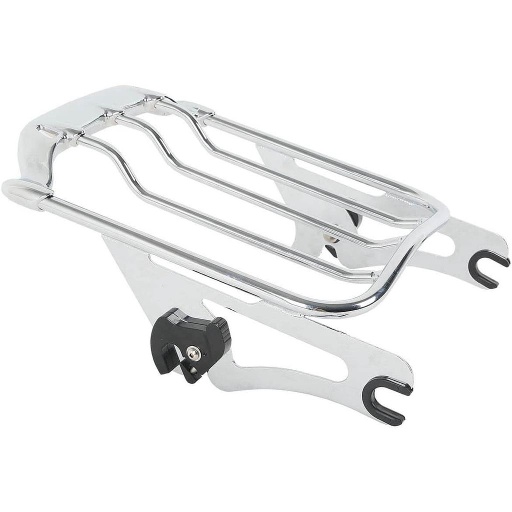 [XF2906194] Chrome Luggage Rack Mounting for Harley