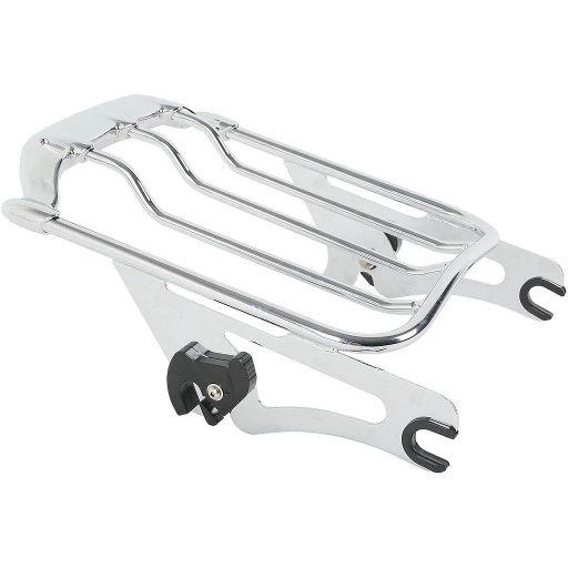 [XF2906194] Chrome Motorcycles Two-UP Air Wing Luggage Rack Mounting Fits for Harley Touring Street Glide FLHX 2009-2020