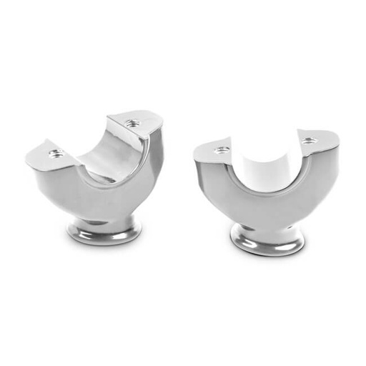 [599574] M8 Breakout Lower Risers, TUV, Chrome