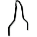 Round Sissy Bar, Gloss Black, for 14-20 FLHT/FLHR/FLHRSE/FLHX/FLHXS