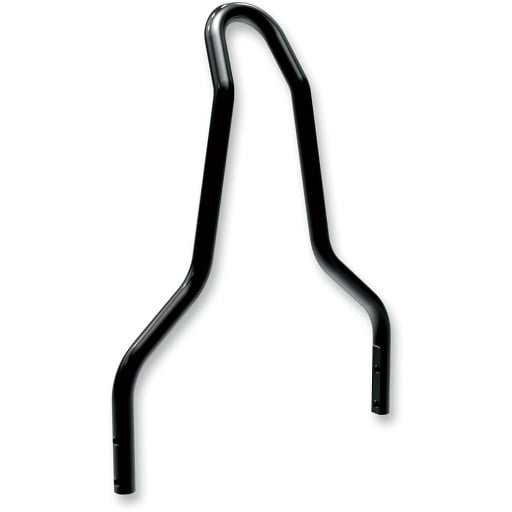[1501-0666] Round Sissy Bar, Gloss Black, for 14-20 FLHT/FLHR/FLHRSE/FLHX/FLHXS