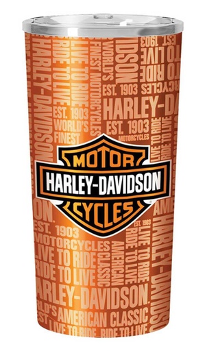 [HDX-98639] Bar &amp; Shield Double-Wall Stainless Steel Travel Mug