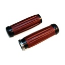 Bakelite Retro Handlebar Grip Set, Black