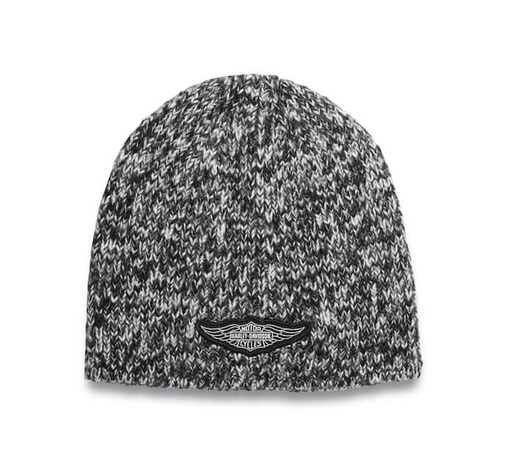 Silver Wing Marled Knit Hat